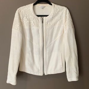 CAbi lace shoulder jacket